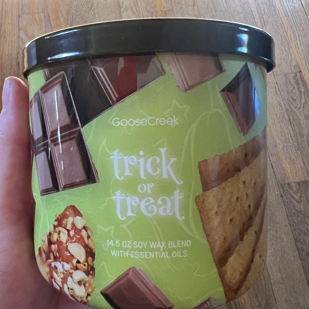 Goose Creek Halloween Lmtd Ed 3 Wick Candle Trick or Treat